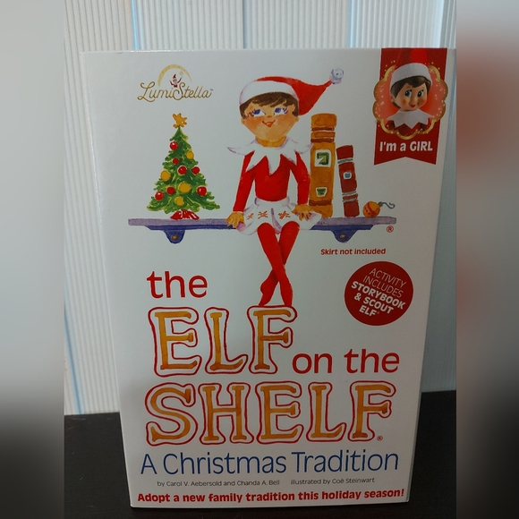 Elf on the Shelf Girl & book w/ 3 Pop-Up  Scenes & Santa's Driver's license! - Picture 8 of 8